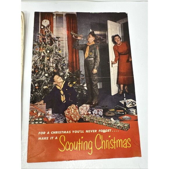 Vintage Cub Scout BSA Christmas Gift Catalog Toys Uniform Craft Projects 40s 50s - Picture 3 of 16